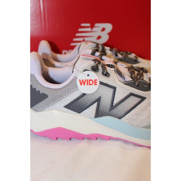 New Balance DynaSoft Nitrel v6 Women's Trail Running Shoes GRAY NIB SZ 6.5 WIDE - Picture 4 of 6